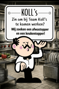 Koll's zoekt nieuwe talent